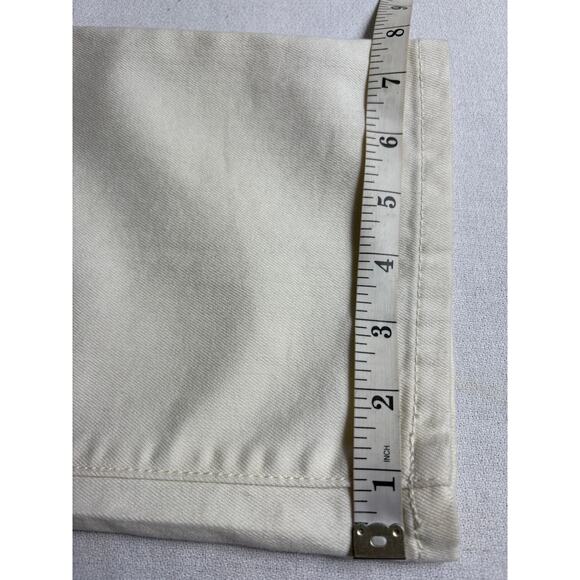 Chico's Platinum Denim Ivory Ultimate Fit Slim Leg Jeans Size 2.5 14 NWT - Picture 10 of 11